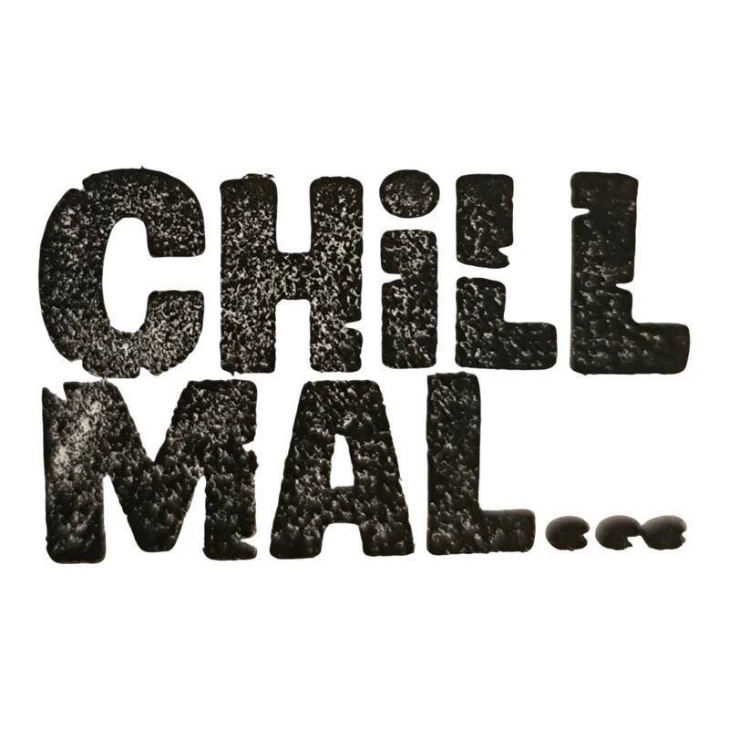 Chill mal… Holzstempel