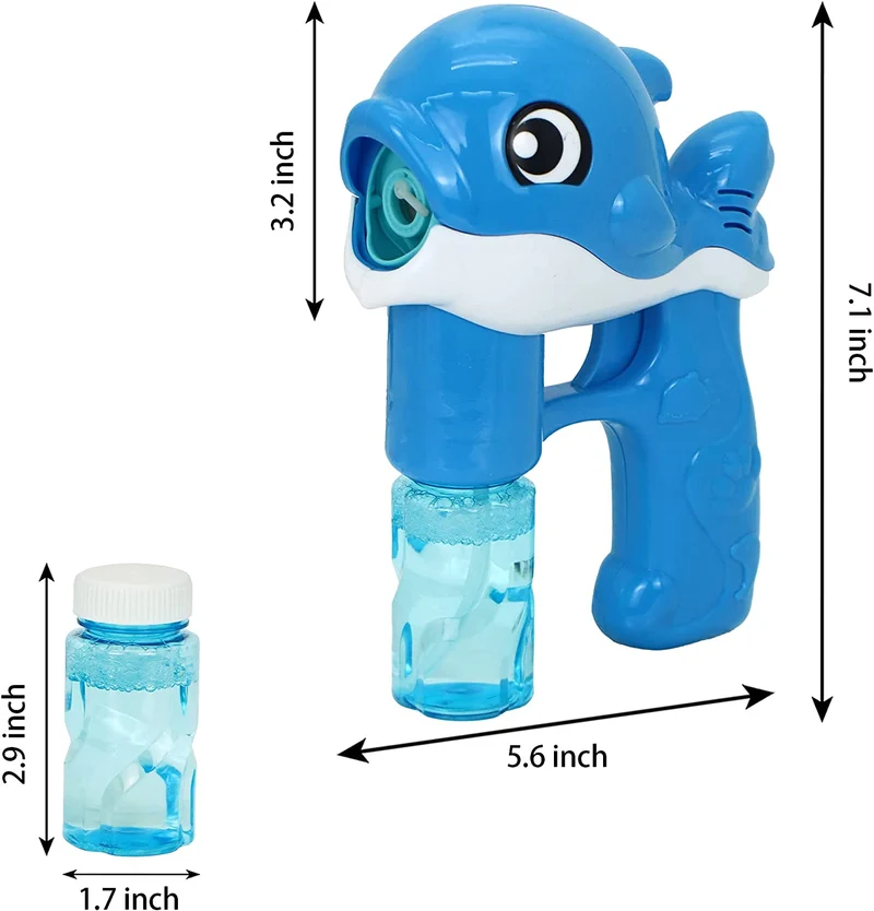 Bubble Whale Guns (Yellow, Blue)