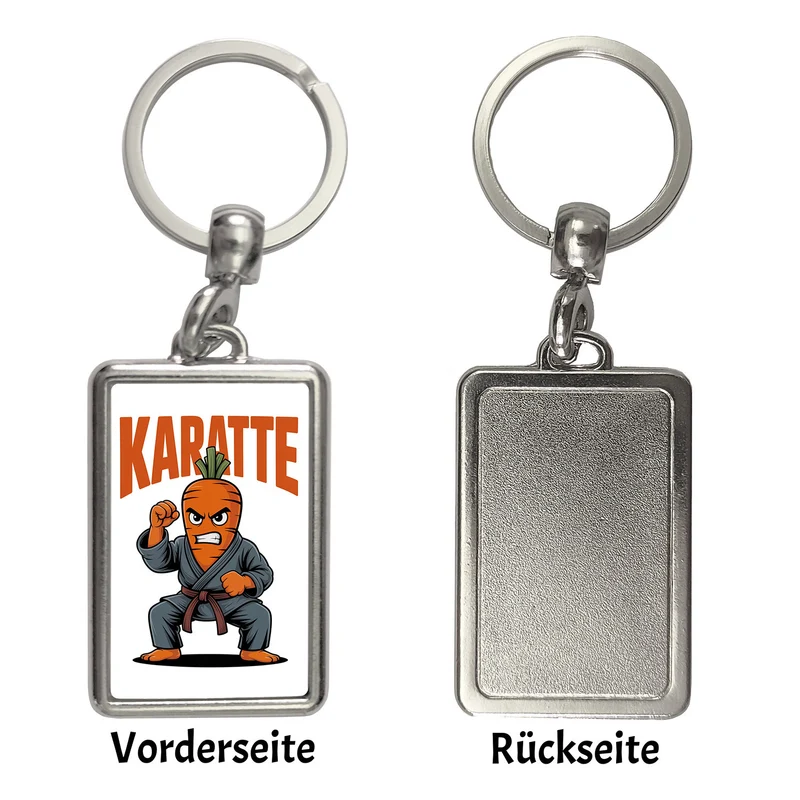 Karate Karotte - Karatte Schlüsselanhänger