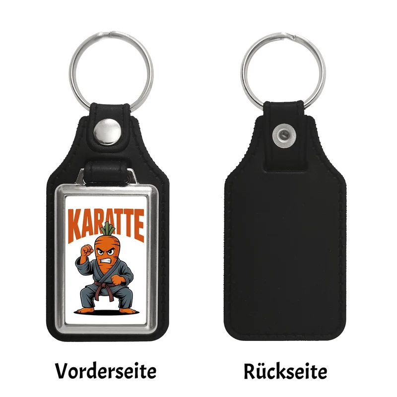 Karate Karotte - Karatte Schlüsselanhänger