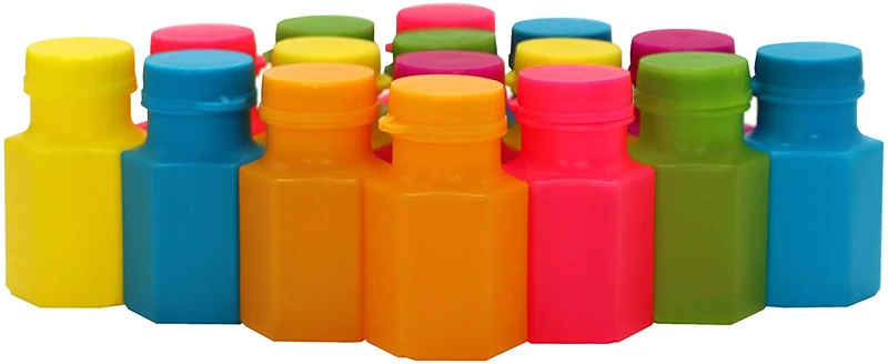 6 Colors Mini Bubble Bottle, 24 pcs
