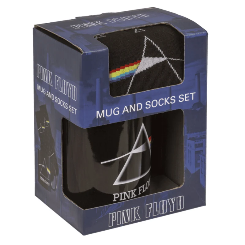 Pink Floyd The Dark Side of the Moon Geschenkset für Fans - Tasse und Socken