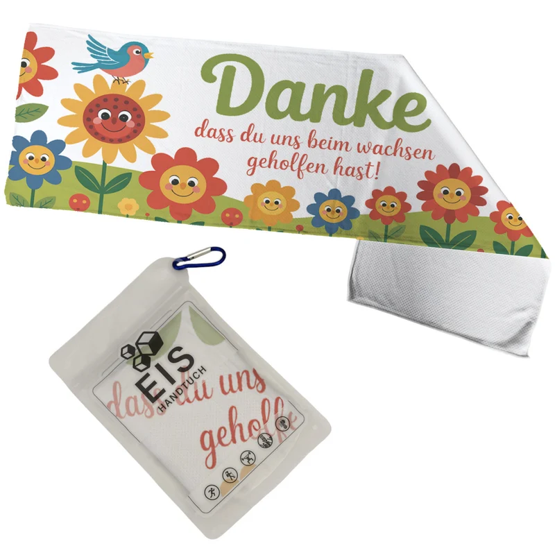 Geholfen beim wachsen Danke Eishandtuch