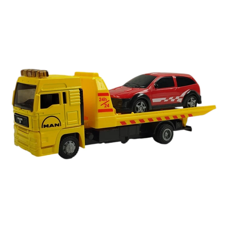 MAN Abschleppwagen Spielzeug mit Auto