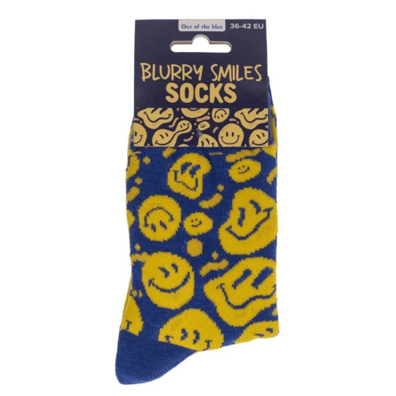 Blurry Smiles Socken in 36-42