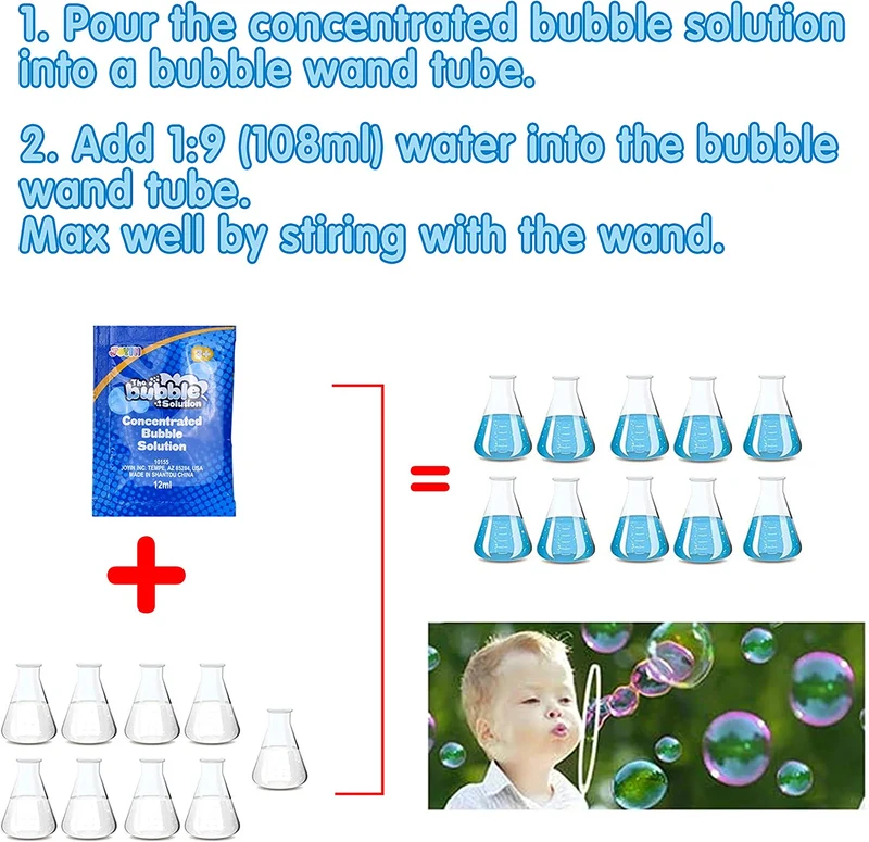 JOYIN - Bubble Wands, 12 Pack