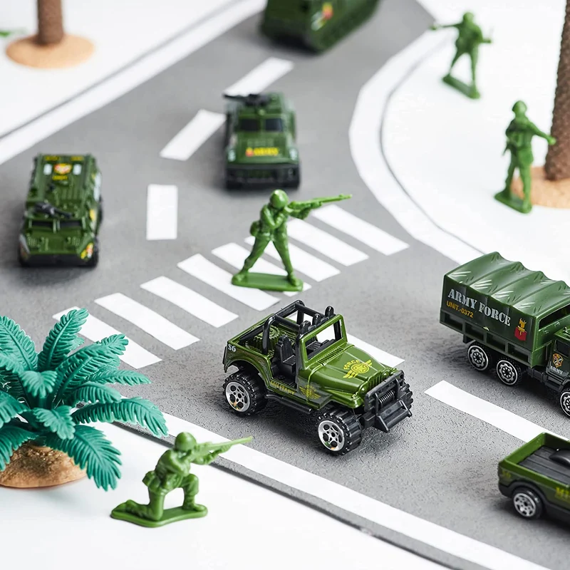 25 in 1 Die-cast Military Toy Set