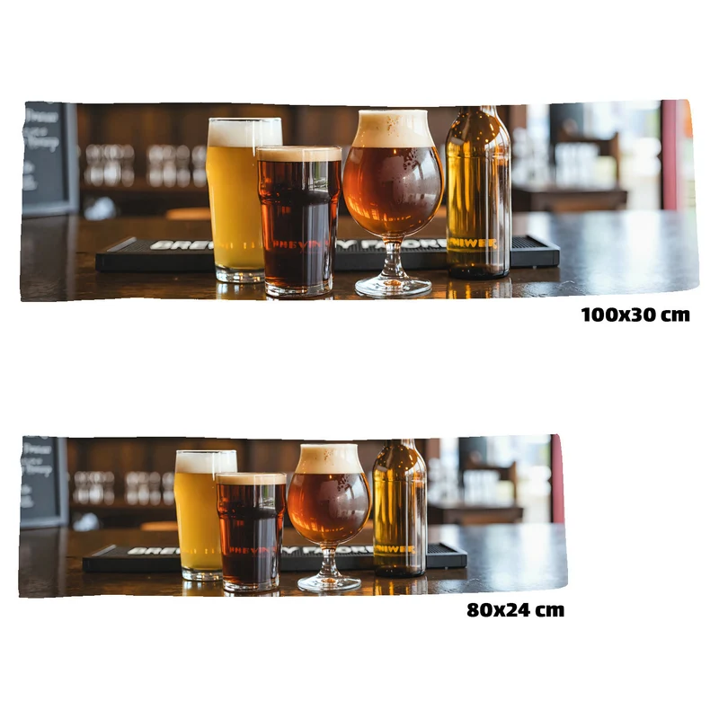 Beer Eishandtuch mit verschiedenen Biersorten