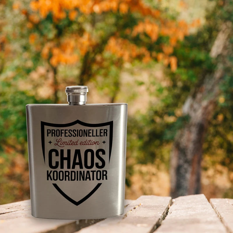 CHAOS KOORDINATOR Limited Edition Flachmann