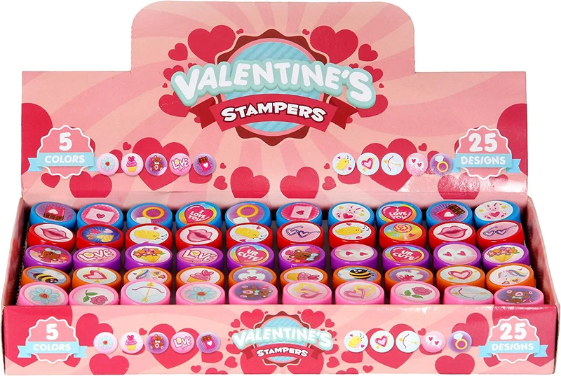50 pieces Valentines Day Stamps