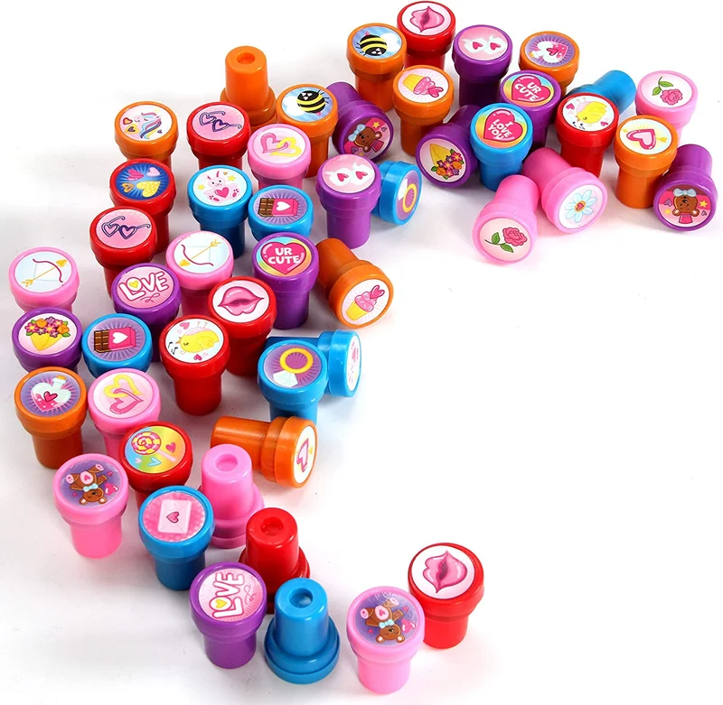 50 pieces Valentines Day Stamps