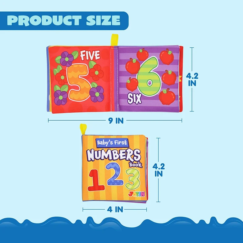 12 Packs My First Soft Bath Books