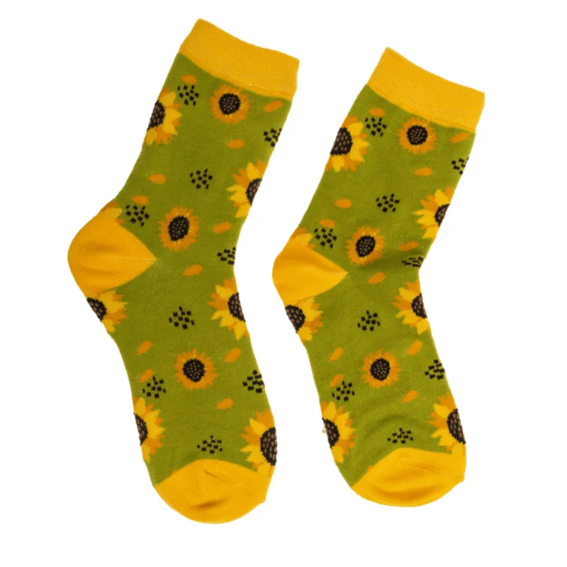 Sonnenblumen Socken in 36-42