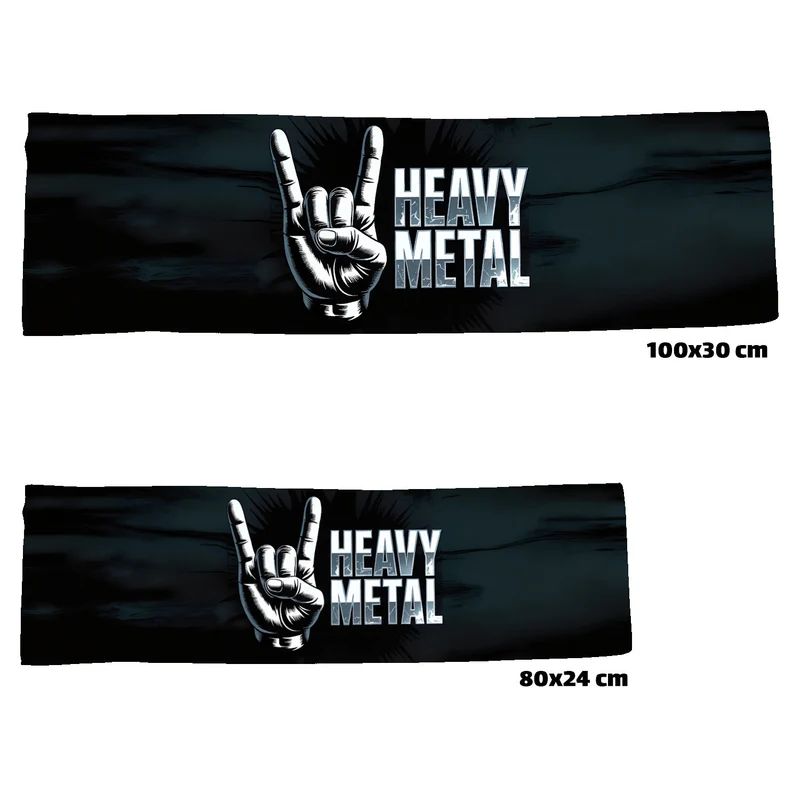 Heavy Metal Eishandtuch für Rock Fans