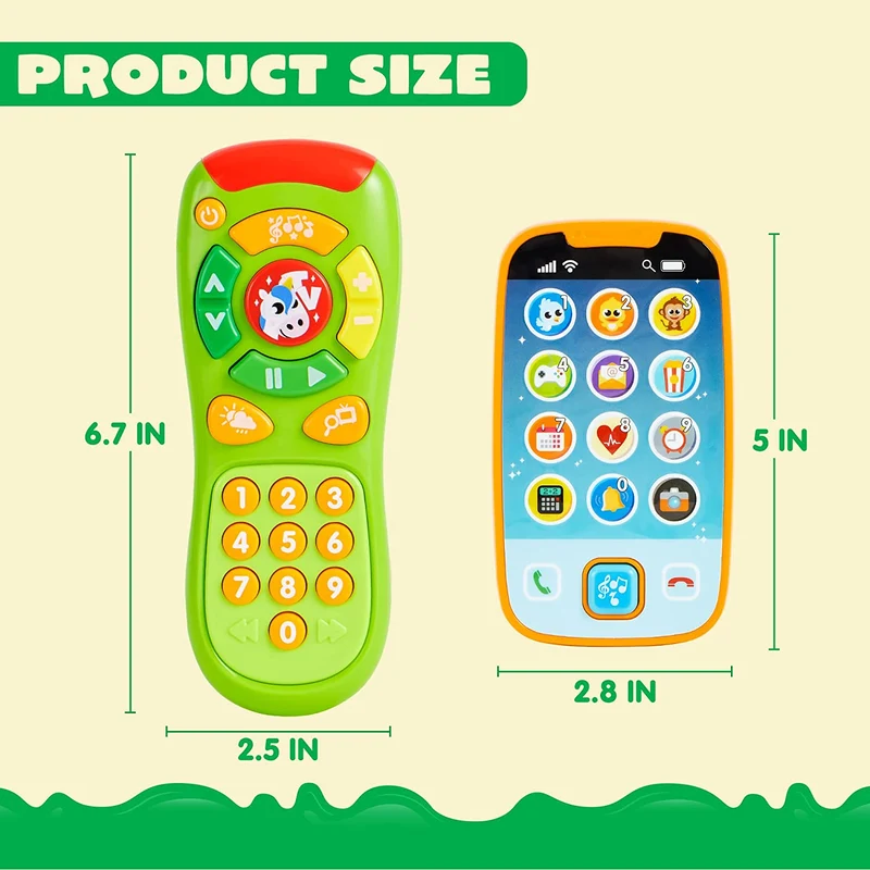 Baby Remote Control & Smartphone Toy