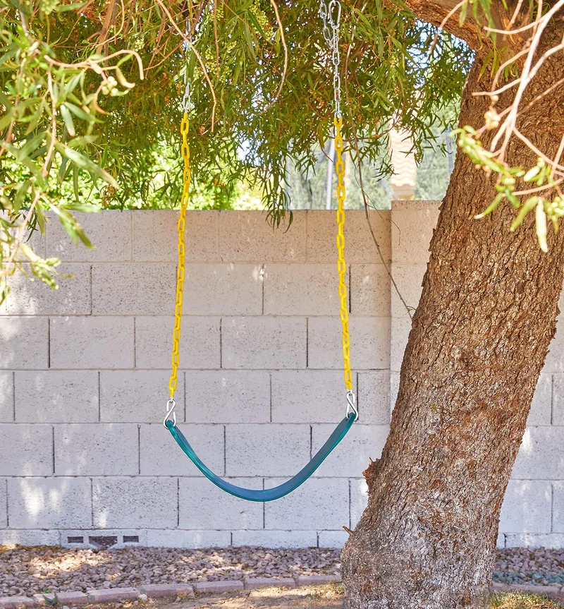 TURFEE - Green Swing Seat with 66in Chain
