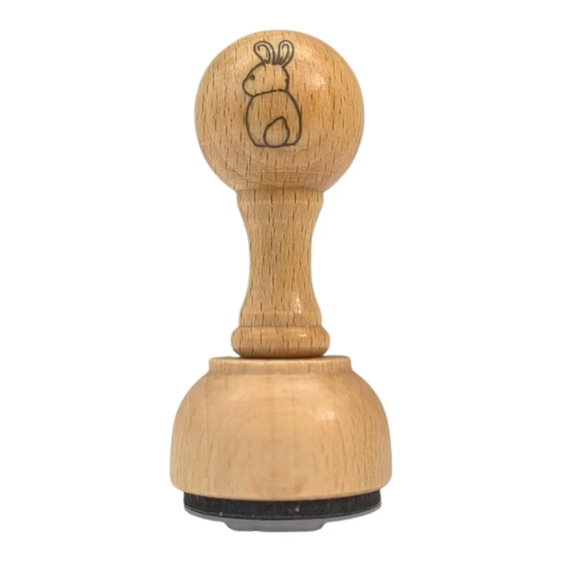Hase Holzstempel