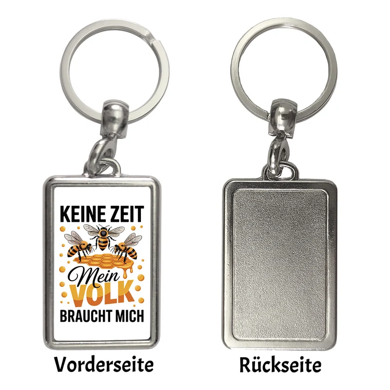 Honigbienen Schlüsselanhänger für Imker - Keine Zeit