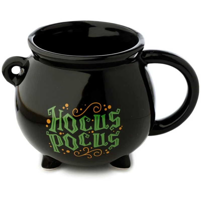 Hexenkessel Kaffeebecher - Hokus Pokus Tasse für Halloween
