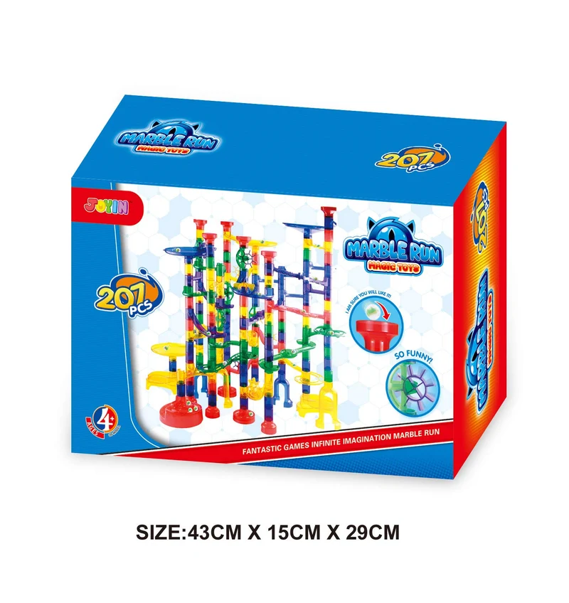 Marble Run Premium Toy Set (207 Pcs)
