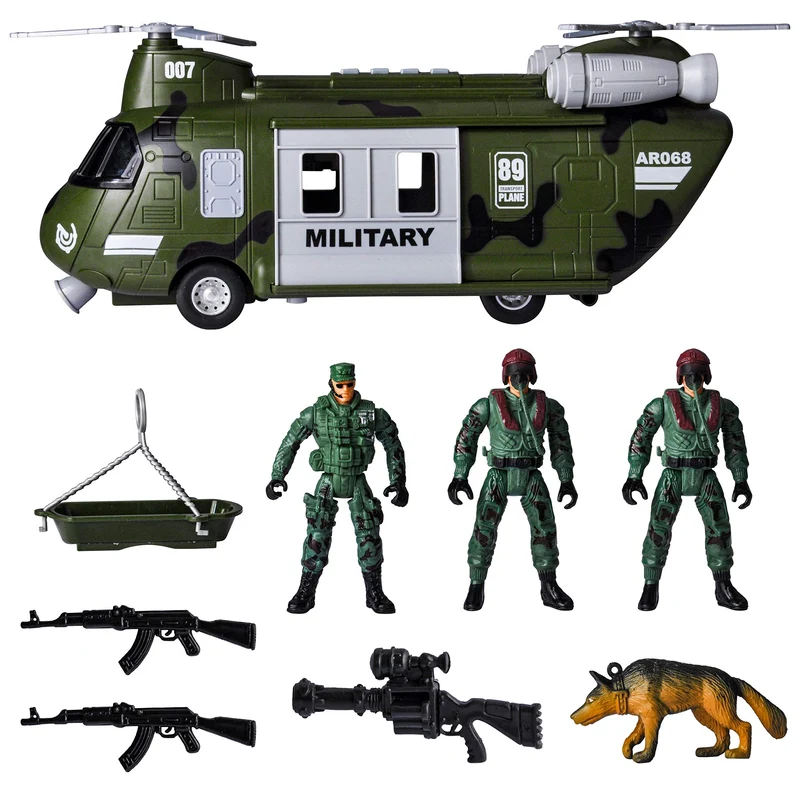 Friction Powered Transport Helicopter