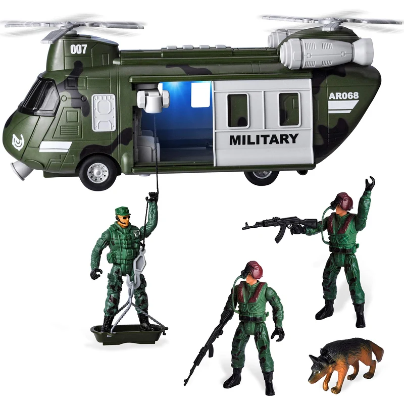 Friction Powered Transport Helicopter
