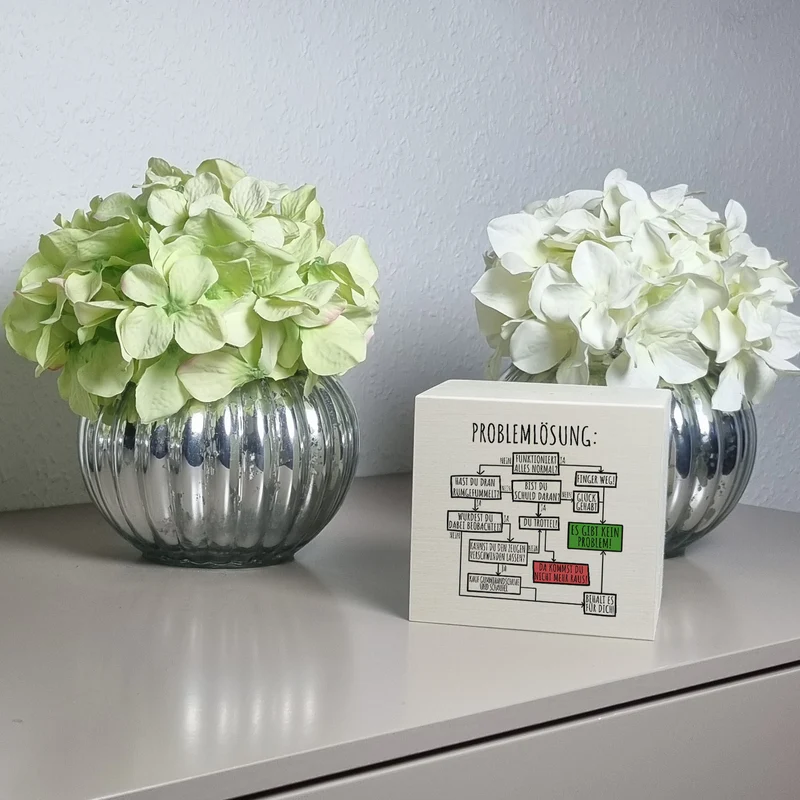 Ablaufdiagramm zur Problemlösung Spardose