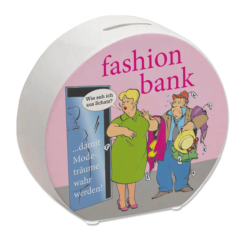Fashion Bank Spardose - Modeträume werden wahr!