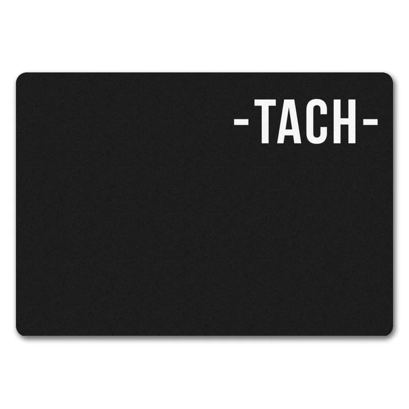 Tach Dialektgrüße Fußmatte ohne Rand