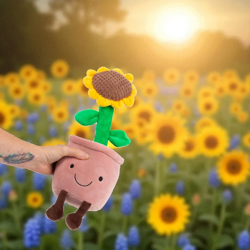 Kawaii Sonnenblume Animigos Funky Friends Kuscheltier