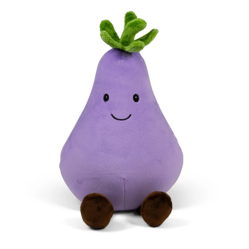Kawaii Aubergine Animigos Funky Friends Kuscheltier