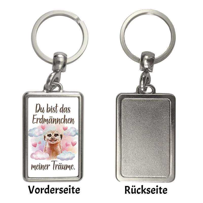 Erdmännchen meiner Träume Schlüsselanhänger