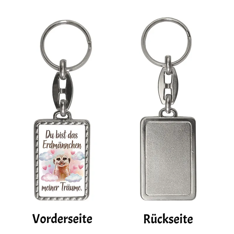Erdmännchen meiner Träume Schlüsselanhänger