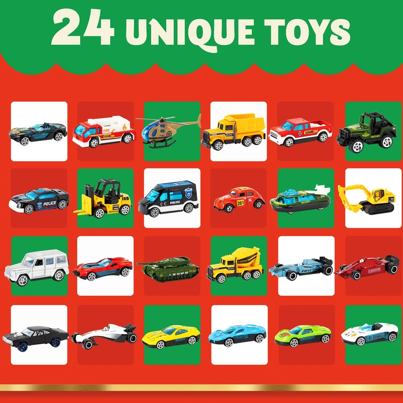 Advent Calendar Die-cast Car