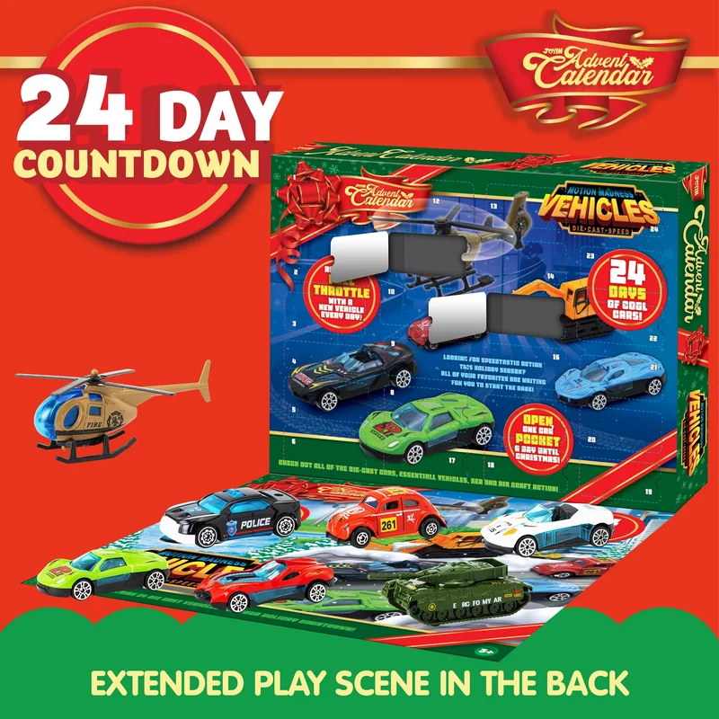 Advent Calendar Die-cast Car