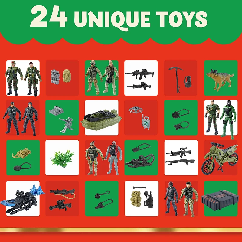 Advent Calendar Military Army Men
