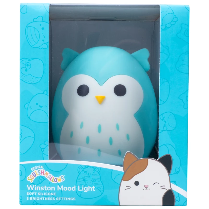 Squishmallows Dekolampe - Winston die Eule