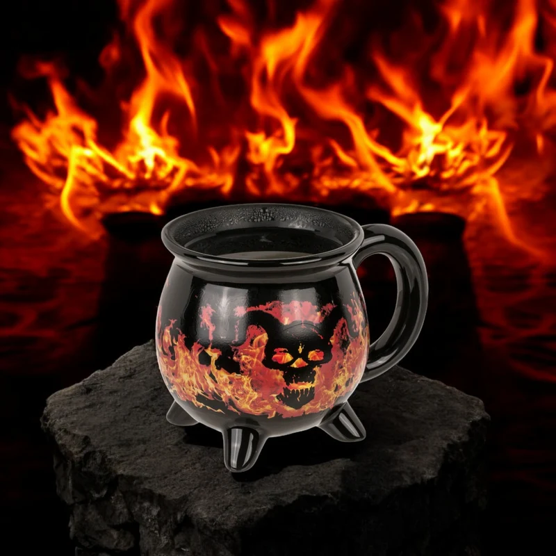 Feuerteufel Kessel Kaffeebecher mit Wärmeeffekt