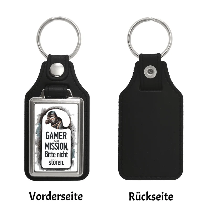 Bitte nicht stören, Gamer auf Mission Schlüsselanhänger