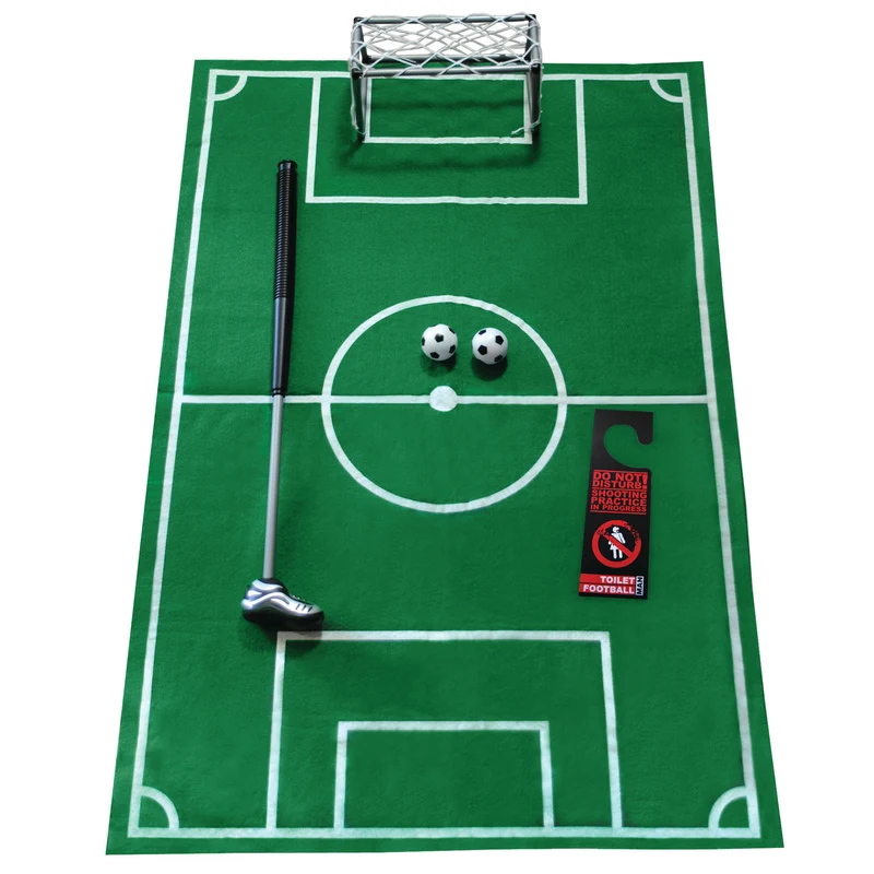 Fußball Toilettenspiel für das Badezimmer - für große Geschäfte wie ein Profi!