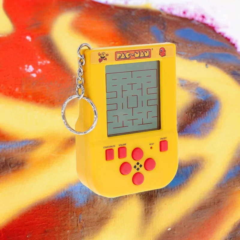 Pac-Man Retro Arcade Spiel Schlüsselanhänger mit Sound