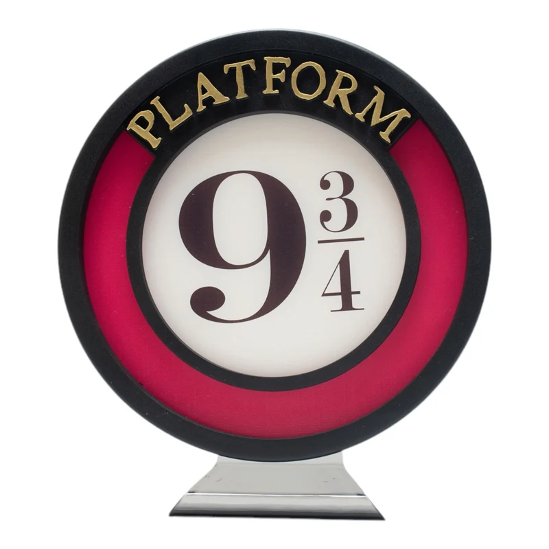 Harry Potter Gleis 9 3/4 Dekolampe Hogwarts Express Nachtlicht