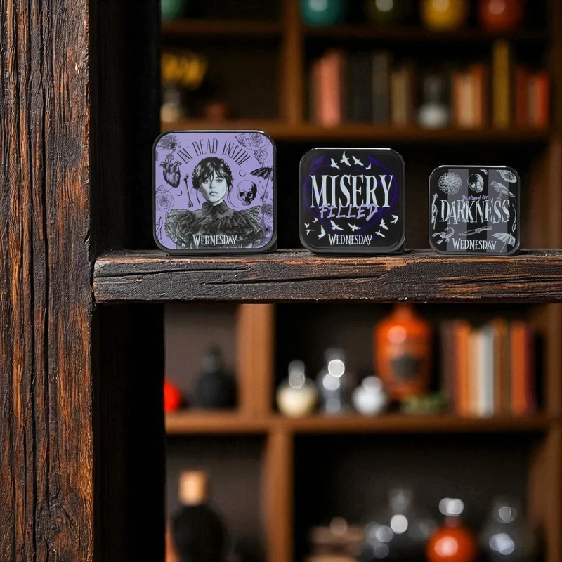 Wednesday Addams Vesperdosen im 3er Set