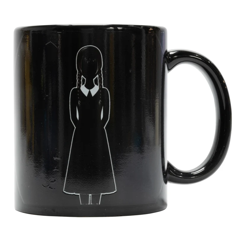 Wednesday Addams Kaffeebecher mit Wärmeeffekt - Zaubertasse Ophelia Hall