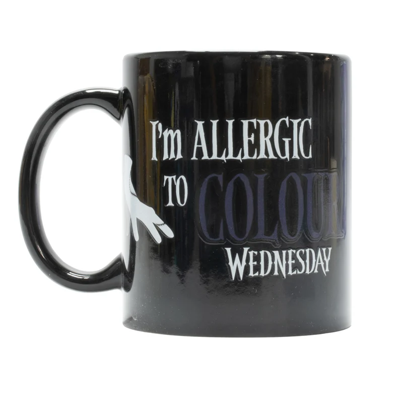 Wednesday Addams Kaffeebecher mit Wärmeeffekt - Zaubertasse Ophelia Hall
