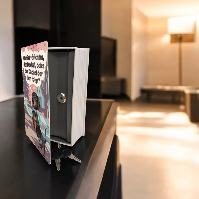 Dachshundliebe Booksafe