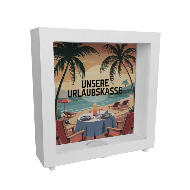 Candlelight-Dinner Urlaubskasse Spardose