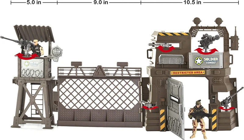 Military Base Toys Set