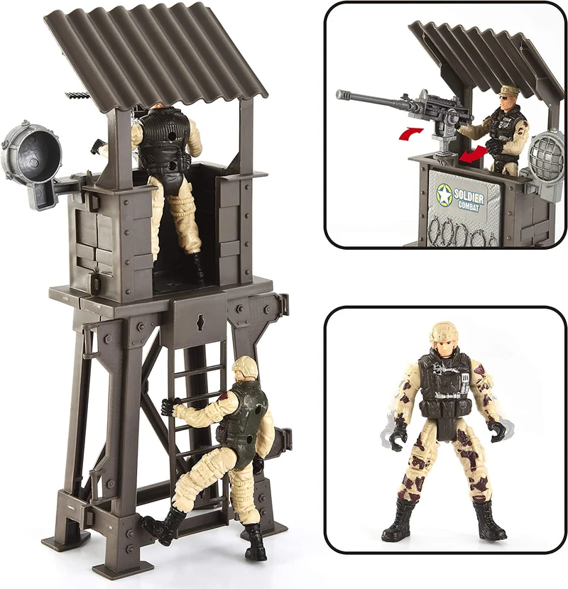 Military Base Toys Set