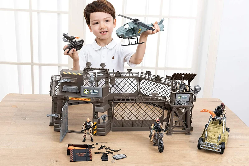 Military Base Toys Set